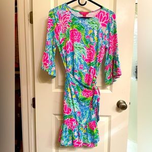 Lilly Pulitzer floral dress size small